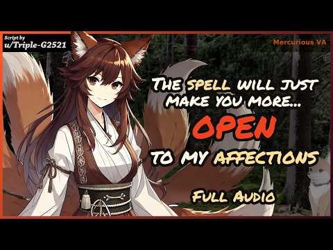 Yandere Fox Girl puts a spell on you [F4M] [Kitsune x Injured listener] [Magic]  [FULL AUDIO]