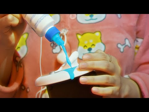 ASMR 소리만으로 귀속이 젖는💦 세상에서 제일 촉촉한 귀청소 (노토킹)