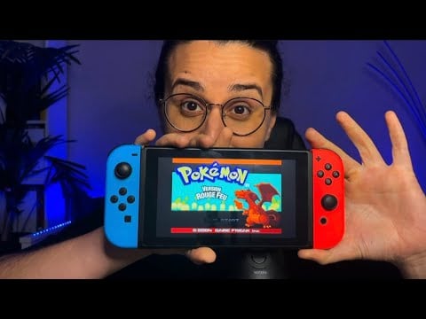 🔥 ASMR GAMEPLAY – POKÉMON ROUGE FEU (CHUCHOTEMENTS 🤫)
