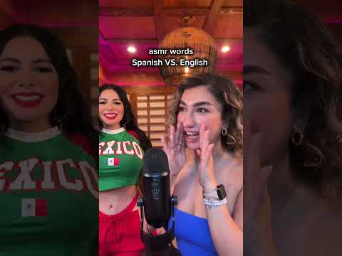 asmr words but in spanish! #asmr