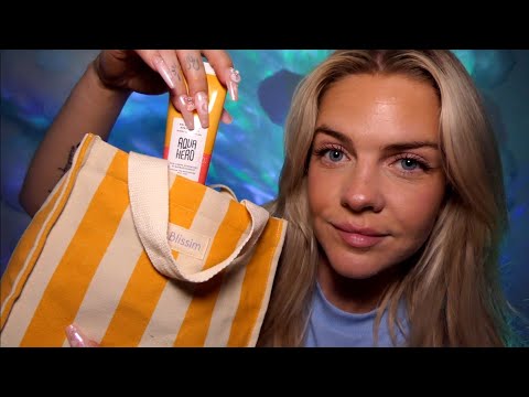 ASMR | Giga unboxing Blissim d’été ☀️(dans l’eau)