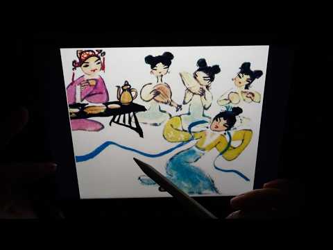 😴📱ipad ASMR with me, Reading children's picture books (Bao Hulu) Super relaxing - Click - Whisper