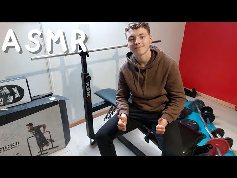 ASMR FR: Roleplay🏋Coach sportif suite🏋(séance ensemble)