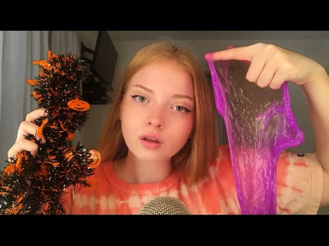 ASMR ~ ASSORTED HALLOWEEN TRIGGERS 🎃💜🧡🖤