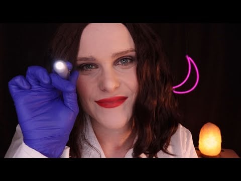 A SUPER Relaxing Full Body ASMR Exam & Cranial Nerve Exam