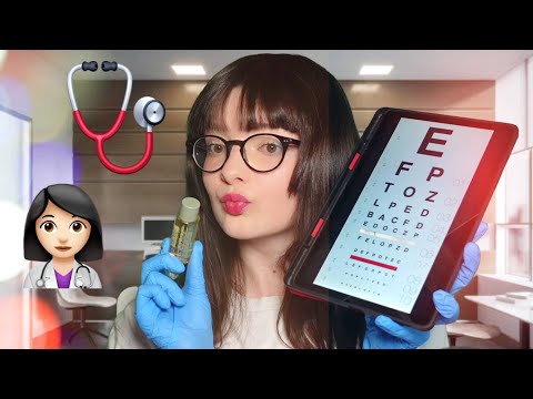 🩹asmr / te hago EXAMEN de NERVIOS CRANEALES💊