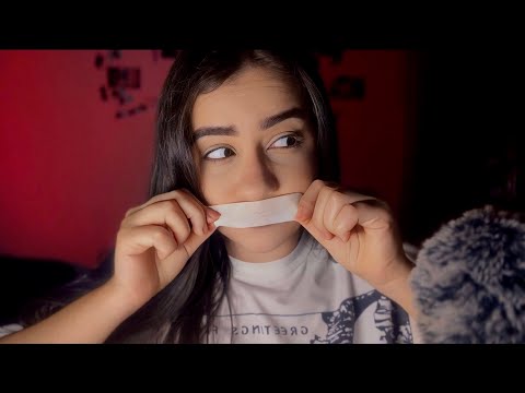 ASMR MAS EU NÃO POSSO FAZER SONS DE BOCA 🤫