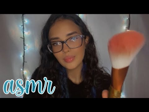 ASMR - SONS DE BOCA EM CAMADAS + PINCEL NA TELA