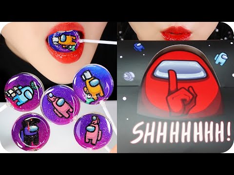 AMONG US FOODS ASMR COMPILATION 👨‍🚀🪐