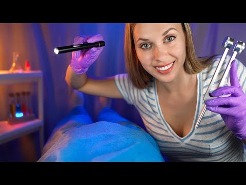 ASMR Medical Exam [POV] for SLEEP, Soft Spoken, Ear exam, Chiropractor, Eye Exam, Personal Attention