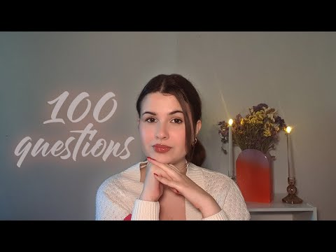 ASMR Fr - 100 questions personnelles pour s'endormir!!!! (chuchotements)