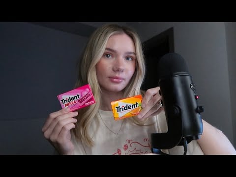 ASMR | chewing gum for 15 minutes - no talking *mouth sounds*