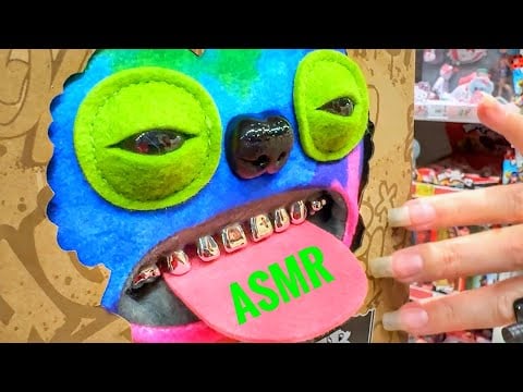 ASMR 30 Green Objects Tapping & Scratching | Public Mall ASMR 🍀