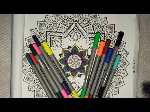 ASMR | MANDALA BOYARKEN SOHBET EDELİM | Türkçe ASMR