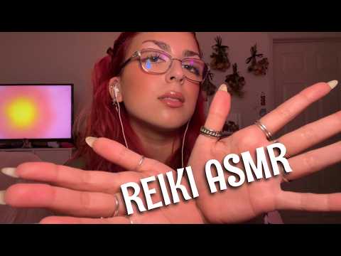 FAST ASMR ☆ Reiki-Style Hand Movements & Mouth Sounds (Jewelry Sounds, Visuals)