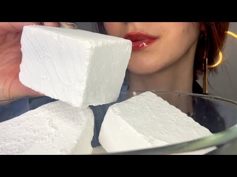 ПИЛЕНАЯ ГЕОМЕТРИЯ ассорти🤍Сухой мел💦Мокрый и в пасте | Sawn geometry chalk | ASMR