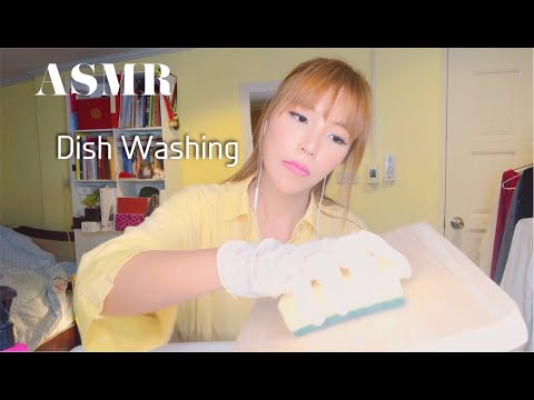 Thai ASMR | Doing Dishes