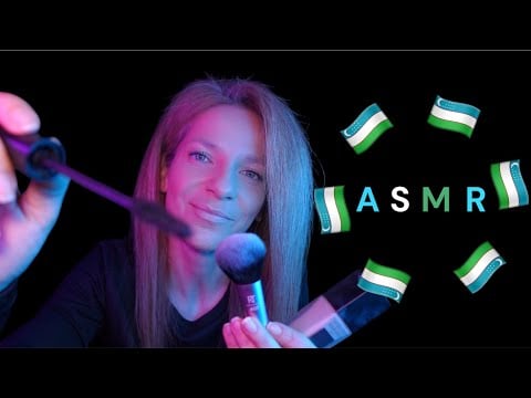 ASMR | Sizga Makiyaj Qilmoq | Doing Your Makeup | In Uzbek 🇺🇿