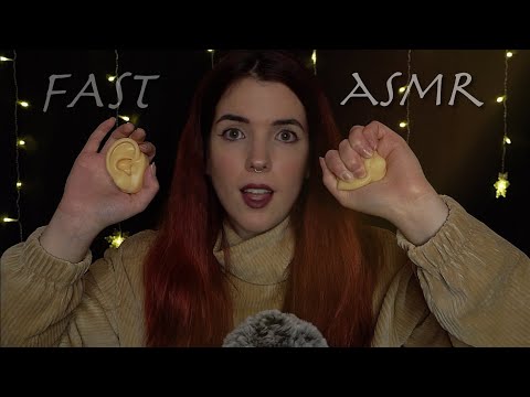 ASMR Rápido y Agresivo 🚀 | Tapping, mouth sounds, brushing.... | ASMR en español