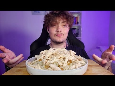 ASMR 🍚 TAVUKLU PİLAV MUKBANG 🍗 TÜRKÇE ASMR MUKBANG 💤 EATING SOUNDS ASMR