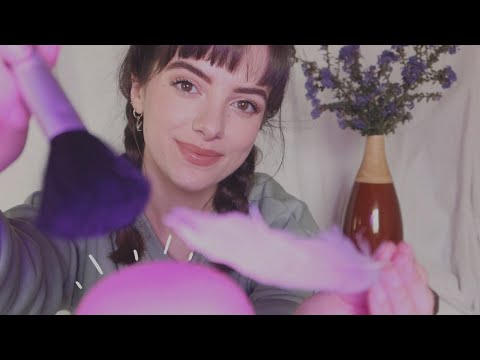 ASMR FR | Mic Brushing + Mic Scratching avec Visuels 🖌️ (tu vas adorer) 🤯