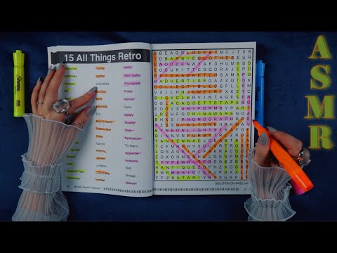 Relaxing Word Search   *ASMR