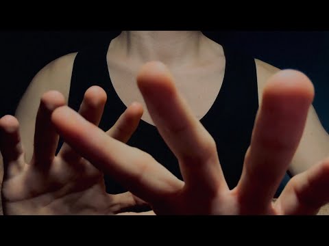 ASMR Hand movements/ face massage with Mouth sounds