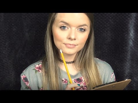 ASMR - Sketching You [whispered roleplay]