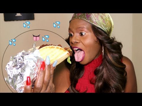 GYRO Mukbang ASMR Ramble Mediterranean FOOD