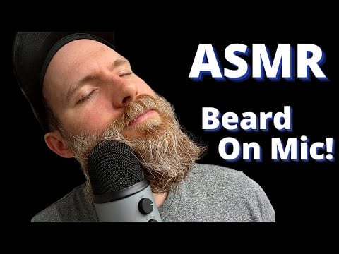 ASMR Beard on Mic and Vigorous Beard Scratching - 100% Sensitivity!