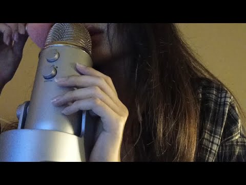 ASMR  Mouth Sounds & Mic Brushing