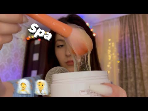 Asmr spa in 1 minute