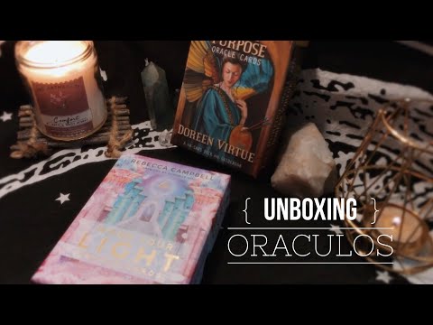 ASMR Unboxing Susurrado & Flip Through ✨ {Work Your Light Oracle y Life Purpose 🔮}