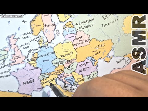 ASMR: Every Europe's Nation - Traditional Dances and Music | Stats & Facts | ASMR tracing & Whispers