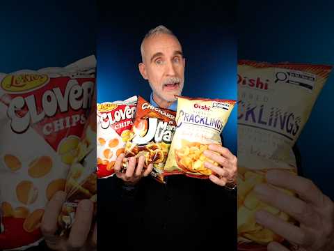Rich guy tries more Filipino snacks 🇵🇭 salty, crunchy chips/crisps from the Philippines