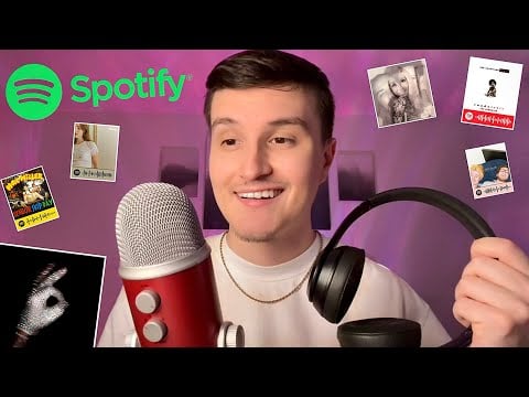 ASMR | What’s On My Spotify? 🎶 (music & Drake Iceman Review)