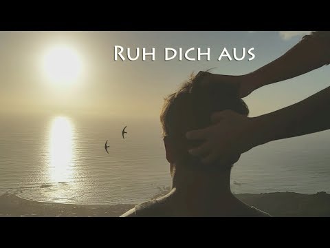 ASMR MASSAGE 🕶️ Flüster Entspannung bei Sonnenuntergang (ASMR Deutsch, Kopfmassage, Flüsterton)