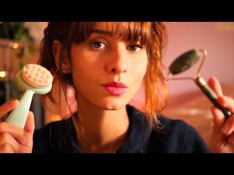 ASMR - Séance de relaxation sur ton visage (immersif ++) 🫧