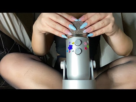 ASMR tingly mic scratching 🎤💖