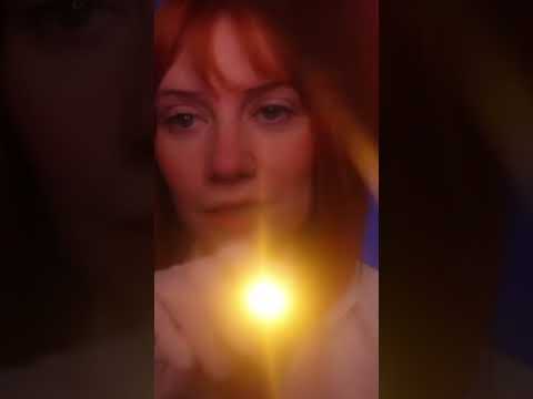 ASMR - Follow the light with one eye covered