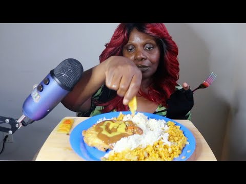 Calming Soft Speaking Dinner Relaxation ASMR Eating Sounds