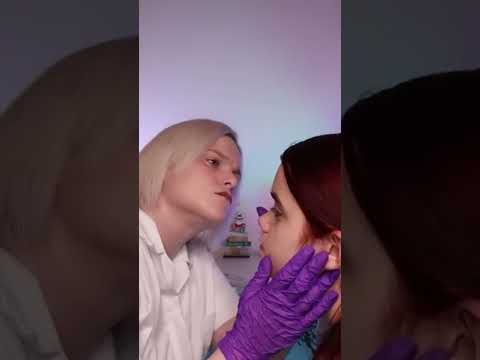 A Real Person ASMR Face Exam & Facial Sensitivity Test #asmr #bebravebeyouasmr #asmrrealperson