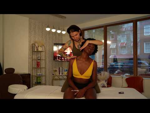 ASMR Massage & Touch Therapy | Essential Oils Ritual