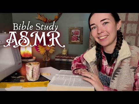 Christian ASMR Bible Study ✨ The Lord's Prayer, Whispers, Soft Spoken, Mouth Sounds