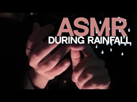 ASMR Hand Sounds during Rainfall