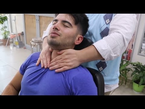 ASMR TURKİSH BARBER MASSAGE HEAD NECK BACK AMR EAR FACE Breast MASSAGE THERAPY