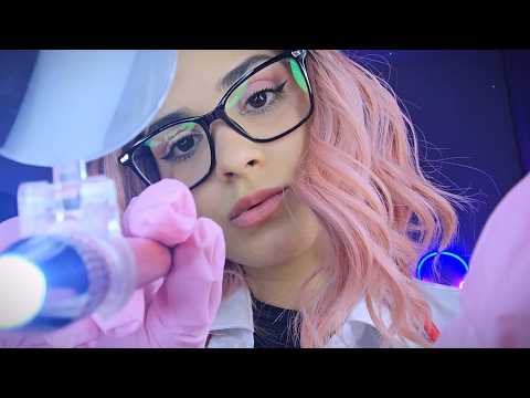 ASMR LIMPEZA NOS OUVIDOS 👂visual triggers e fala suave
