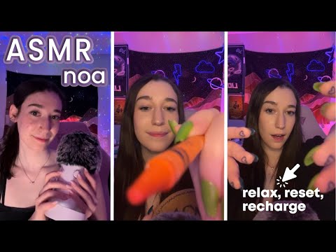 Affirmations, Tapping, Whispering +more | ASMR for sleep & relaxation 💕| live #281