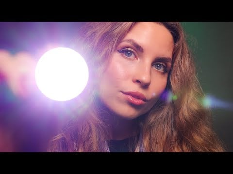 ASMR CRANIAL NERVE EXAM You Can Feel With Your Eyes Closed *Hearing Test,Light Triggers,Smell,Reflex