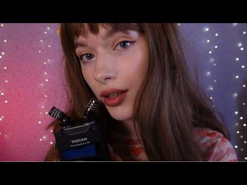 ASMR hypnotizing you by repeating positive affirmations from ear to ear